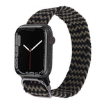 Nylon-Geflecht-Armband für Apple Watch Series, 7 41mm / 6&SE&5&4 40mm / 3&2&1 38mm