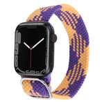 Nylon-Geflecht-Armband für Apple Watch Series, 7 41mm / 6&SE&5&4 40mm / 3&2&1 38mm