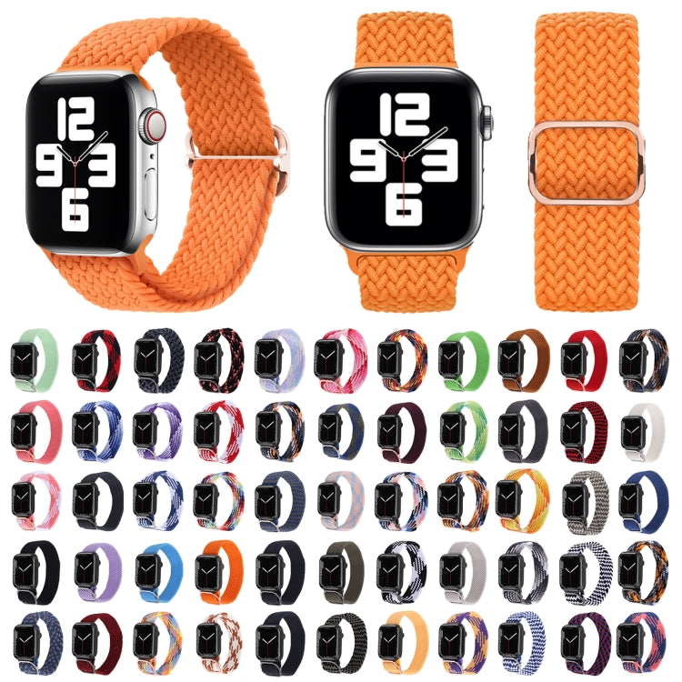 Nylon-Geflecht-Armband für Apple Watch Series, 7 41mm / 6&SE&5&4 40mm / 3&2&1 38mm