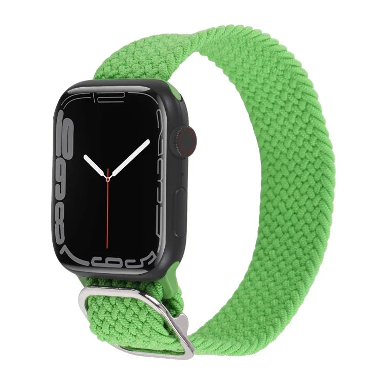 Nylon-Geflechtarmband für Apple Watch Series 7 (45 mm), 6, SE, 5 und 4 (44 mm) sowie 3, 2 und 1 (42 mm)