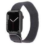 Nylon-Geflechtarmband für Apple Watch Series 7 (45 mm), 6, SE, 5 und 4 (44 mm) sowie 3, 2 und 1 (42 mm)