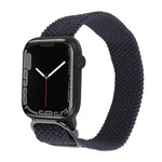 Nylon-Geflechtarmband für Apple Watch Series 7 (45 mm), 6, SE, 5 und 4 (44 mm) sowie 3, 2 und 1 (42 mm)