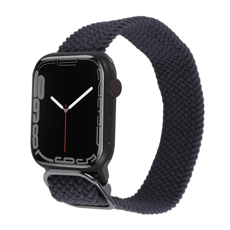 Nylon-Geflechtarmband für Apple Watch Series 7 (45 mm), 6, SE, 5 und 4 (44 mm) sowie 3, 2 und 1 (42 mm)