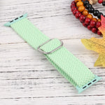 Nylon-Geflechtarmband für Apple Watch Series 7 (45 mm), 6, SE, 5 und 4 (44 mm) sowie 3, 2 und 1 (42 mm)
