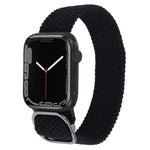 Nylon-Geflechtarmband für Apple Watch Series 7 (45 mm), 6, SE, 5 und 4 (44 mm) sowie 3, 2 und 1 (42 mm)