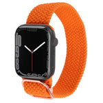 Nylon-Geflechtarmband für Apple Watch Series 7 (45 mm), 6, SE, 5 und 4 (44 mm) sowie 3, 2 und 1 (42 mm)