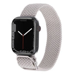 Nylon-Geflechtarmband für Apple Watch Series 7 (45 mm), 6, SE, 5 und 4 (44 mm) sowie 3, 2 und 1 (42 mm)