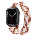 Nylon-Geflechtarmband für Apple Watch Series 7 (45 mm), 6, SE, 5 und 4 (44 mm) sowie 3, 2 und 1 (42 mm)