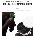X6WS Mini Geräuschreduzierende Digitalanzeige TWS Kabellose Bluetooth-Kopfhörer