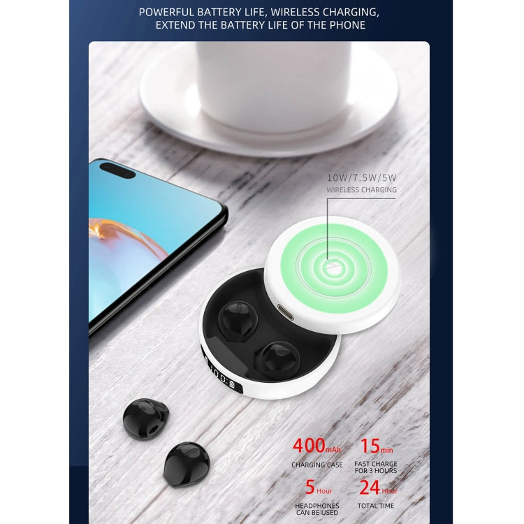 X6WS Mini Geräuschreduzierende Digitalanzeige TWS Kabellose Bluetooth-Kopfhörer