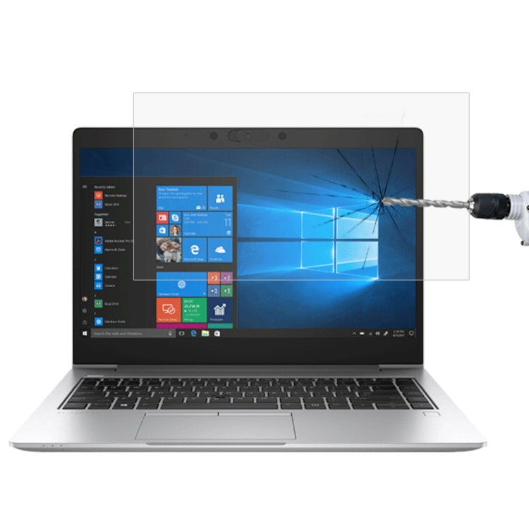 Laptop-Bildschirm HD gehärtete Glas-Schutzfolie, Für HP ELITEBOOK 745 G6 14 Zoll, Für HP ELITEBOOK 840 G6 14 Zoll, Für HP ENVY 14 14 Zoll, Für HP Pavilion X360 14 14 Zoll, Für HP ProBook 445 G7 14 Zoll, Für HP ProBook 440 G8 14 Zoll