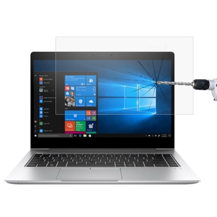 Laptop-Bildschirm HD gehärtete Glas-Schutzfolie, Für HP ELITEBOOK 745 G6 14 Zoll, Für HP ELITEBOOK 840 G6 14 Zoll, Für HP ENVY 14 14 Zoll, Für HP Pavilion X360 14 14 Zoll, Für HP ProBook 445 G7 14 Zoll, Für HP ProBook 440 G8 14 Zoll