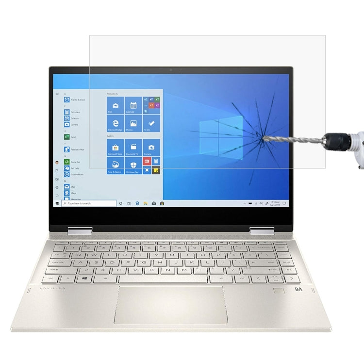 Laptop-Bildschirm HD gehärtete Glas-Schutzfolie, Für HP ELITEBOOK 745 G6 14 Zoll, Für HP ELITEBOOK 840 G6 14 Zoll, Für HP ENVY 14 14 Zoll, Für HP Pavilion X360 14 14 Zoll, Für HP ProBook 445 G7 14 Zoll, Für HP ProBook 440 G8 14 Zoll