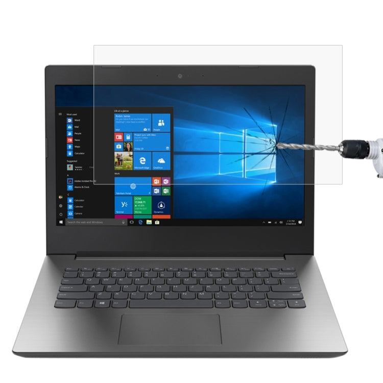Laptop-Bildschirm HD gehärtete Glas-Schutzfolie, Für Lenovo IdeaPad 4G 14 Zoll, Für Lenovo IdeaPad 14s 14 Zoll, Für Lenovo Ideapad S130-14IGM 14 Zoll, Für Lenovo YOGA 5G, Für Lenovo YOGA 14c 14 Zoll, Für Lenovo YOGA 14s 14 Zoll