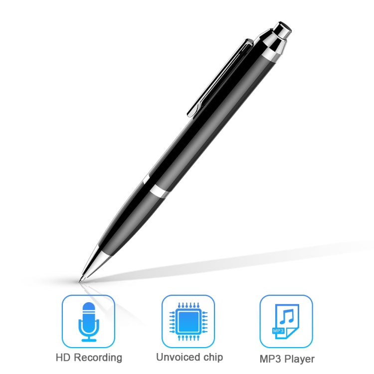 Q90 Intelligenter HD-Digital-Sprachrekorder mit Rauschunterdrückung, 4GB, 8GB, 16GB, 32GB