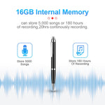 Q90 Intelligenter HD-Digital-Sprachrekorder mit Rauschunterdrückung, 4GB, 8GB, 16GB, 32GB