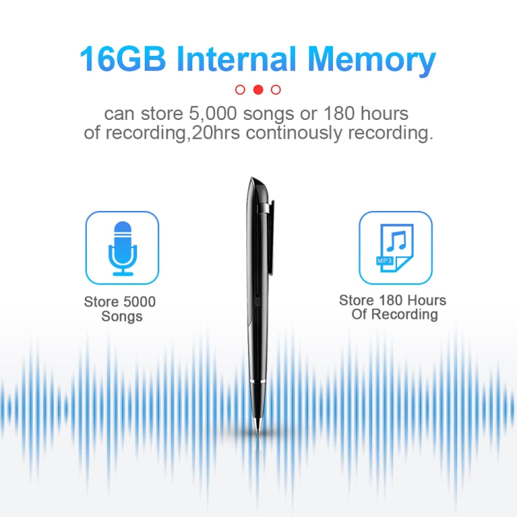 Q9 AI Intelligenter hochauflösender Konferenz-Diktierstift mit Geräuschunterdrückung und Sprachsteuerung, 4 GB, 8 GB, 16 GB, 32 GB