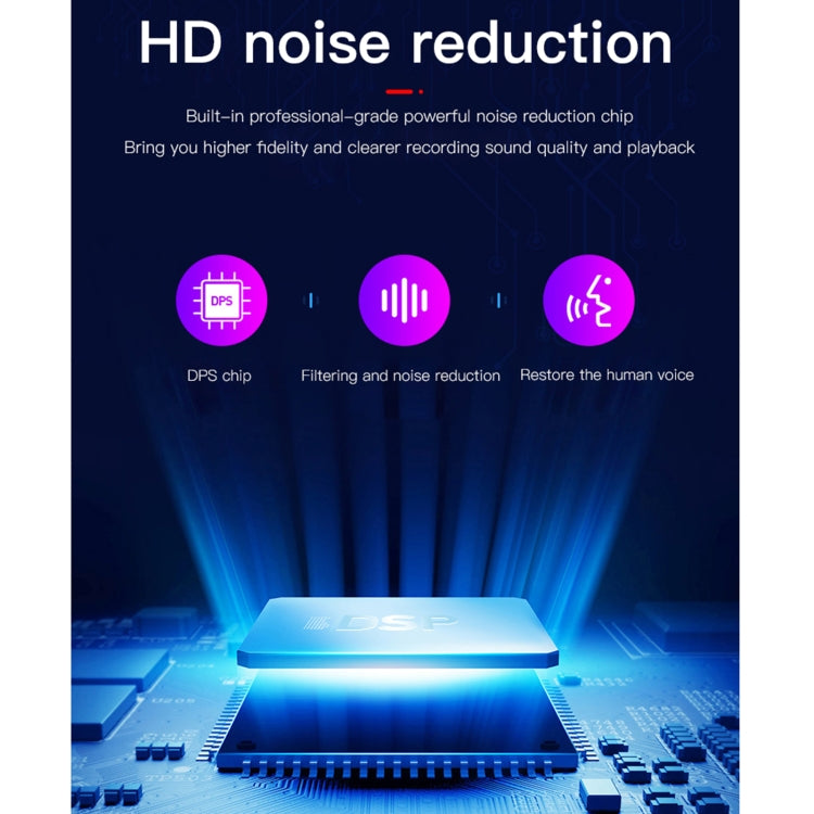 Q39 AI Intelligenter High-Definition-Sprachsteuerungsrekorder mit Rauschunterdrückung, 4 GB, 8 GB, 16 GB, 32 GB