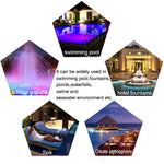 LED Edelstahl Wandmontierte Poolleuchte Landschaft Unterwasserlicht, 6W, 9W, 12W, 18W, 24W, 36W, 54W