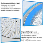 LED-Unterwasserleuchte aus Edelstahl zur Wandmontage, 6W, 9W, 12W, 15W, 18W, 24W, 36W