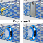 LED-Unterwasserleuchte aus Edelstahl zur Wandmontage, 6W, 9W, 12W, 15W, 18W, 24W, 36W