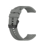 Silicone Black Buckle Watchband, For Huawei Watch GT 3 46mm/GT Runner, For Huawei Watch GT 3 42mm