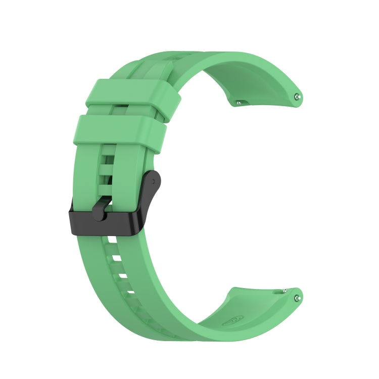Silicone Black Buckle Watchband, For Huawei Watch GT 3 46mm/GT Runner, For Huawei Watch GT 3 42mm