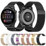 Milan Metal Watchband, For Huawei Watch GT 3 46mm/GT Runner, For Huawei Watch GT 3 42mm, For Huawei Watch GT 3 46mm/GT Runner 22mm, For Huawei Watch GT 3 42mm 20mm