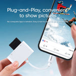 JOYROOM S-H142 4 in 1 8 Pin zu SD / TF Karte + 8 Pin Lade- + USB Schnittstelle OTG Kamera Leser Adapter