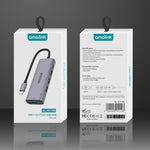amalink 95119D Typ-C / USB-C zu 4 Ports USB + PD 3.0 Multifunktions-HUB Dockingstation, 95119D