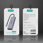amalink 95123D Typ-C / USB-C zu HDMI + 3 Ports USB + PD 3.0 Multifunktions-HUB, 95123D