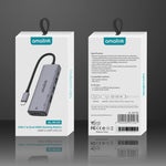 amalink 95126 Typ-C / USB-C zu Dual HDMI + 2 Ports USB + PD 3.0 Multifunktions-HUB, 95126