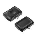 JJT-997 Doppelseitiges kabelloses Ladegerät mit Typ-C-Schnittstelle für Kopfhörer und Smartwatch (AirPods &amp; iWatch)
