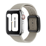 Schwarzes Silikon-Uhrenarmband mit Dornschließe für Apple Watch Series 7 41mm / 6&SE&5&4 40mm / 3&2&1 38mm