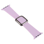 Schwarzes Silikon-Uhrenarmband mit Dornschließe für Apple Watch Series 7 41mm / 6&SE&5&4 40mm / 3&2&1 38mm