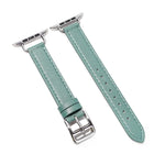 14 mm breites Armband aus Rindsleder für Apple Watch Series 7 (41 mm), 6, SE, 5, 4 (40 mm), 3, 2, 1 (38 mm) und 7 (45 mm), 6, SE, 5, 4 (44 mm) sowie 3, 2, 1 (42 mm).