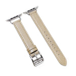 14 mm breites Armband aus Rindsleder für Apple Watch Series 7 (41 mm), 6, SE, 5, 4 (40 mm), 3, 2, 1 (38 mm) und 7 (45 mm), 6, SE, 5, 4 (44 mm) sowie 3, 2, 1 (42 mm).
