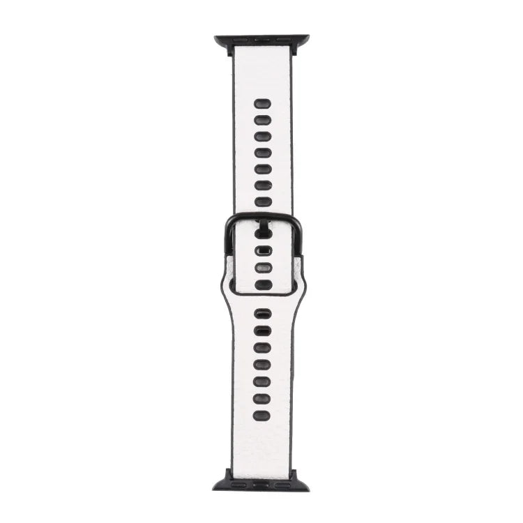 Litchi TPU Watchband For Apple Watch Series, 7 41mm / 6&SE&5&4 40mm / 3&2&1 38mm, 7 45mm / 6&SE&5&4 44mm / 3&2&1 42mm