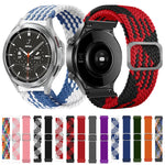 Geflochtenes Uhrenarmband aus Nylon, für Samsung Galaxy Gear S3, für Samsung Galaxy Watch4 40mm/44mm