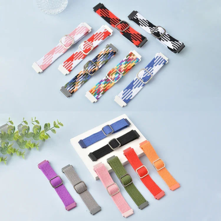 Geflochtenes Uhrenarmband aus Nylon, für Samsung Galaxy Gear S3, für Samsung Galaxy Watch4 40mm/44mm
