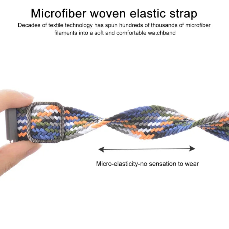 Geflochtenes Uhrenarmband aus Nylon, für Samsung Galaxy Gear S3, für Samsung Galaxy Watch4 40mm/44mm