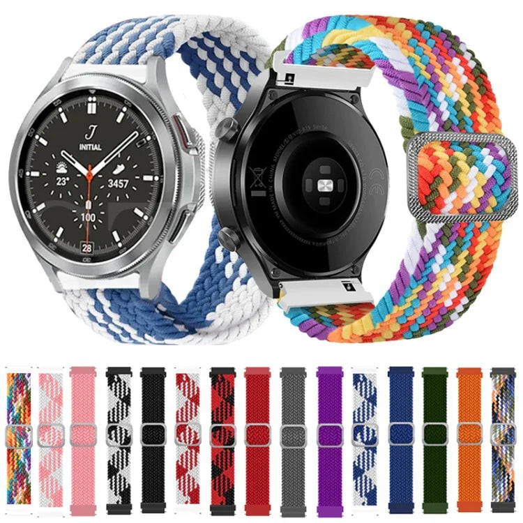 Geflochtenes Uhrenarmband aus Nylon, für Samsung Galaxy Gear S3, für Samsung Galaxy Watch4 40mm/44mm