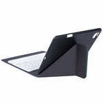 H-097CS Touch Hintergrundbeleuchtung Bluetooth Tastatur Lederhülle mit Dreifach-Halterung hinten, Für iPad 9.7 2018 & 2017, Für iPad Pro 11 Zoll 2021 & 2020 & 2018 / Air 2020 10.9
