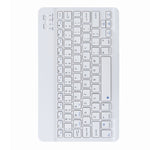 H-102 Bluetooth Tastatur Lederhülle mit Dreifach-Halterung hinten, Für iPad 10.2 2020 & 2019 / Pro 10.5 Zoll, Für iPad 9.7 2018 & 2017, Für iPad Pro 11 Zoll 2021 & 2020 & 2018 / Air 2020 10.9