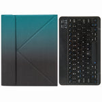 H-102 Bluetooth Tastatur Lederhülle mit Dreifach-Halterung hinten, Für iPad 10.2 2020 & 2019 / Pro 10.5 Zoll, Für iPad 9.7 2018 & 2017, Für iPad Pro 11 Zoll 2021 & 2020 & 2018 / Air 2020 10.9