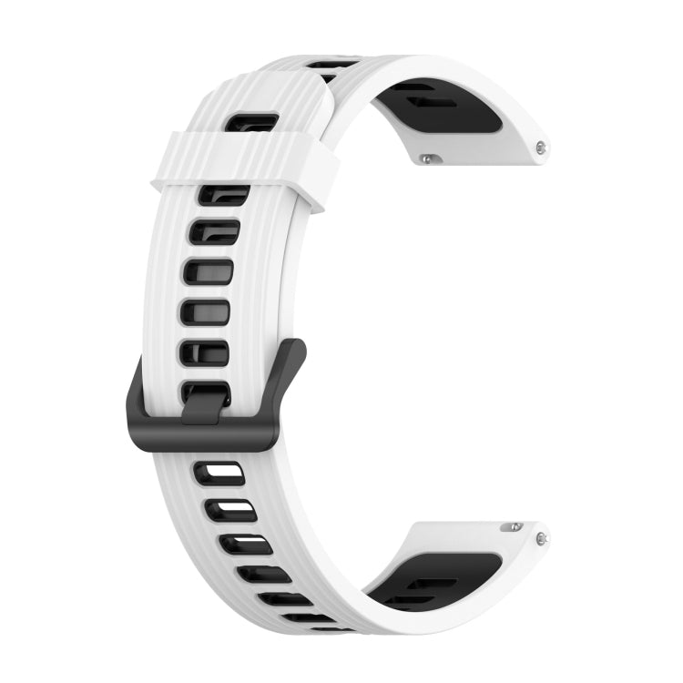 Two-color Stripe Silicone Watchband, For Amazfit GTR 3/GTR 3 Pro/GTR 2, For Huawei Watch GT3 46mm