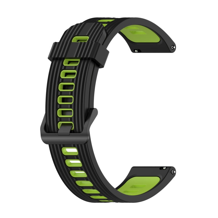 Two-color Stripe Silicone Watchband, For Amazfit GTR 3/GTR 3 Pro/GTR 2, For Huawei Watch GT3 46mm
