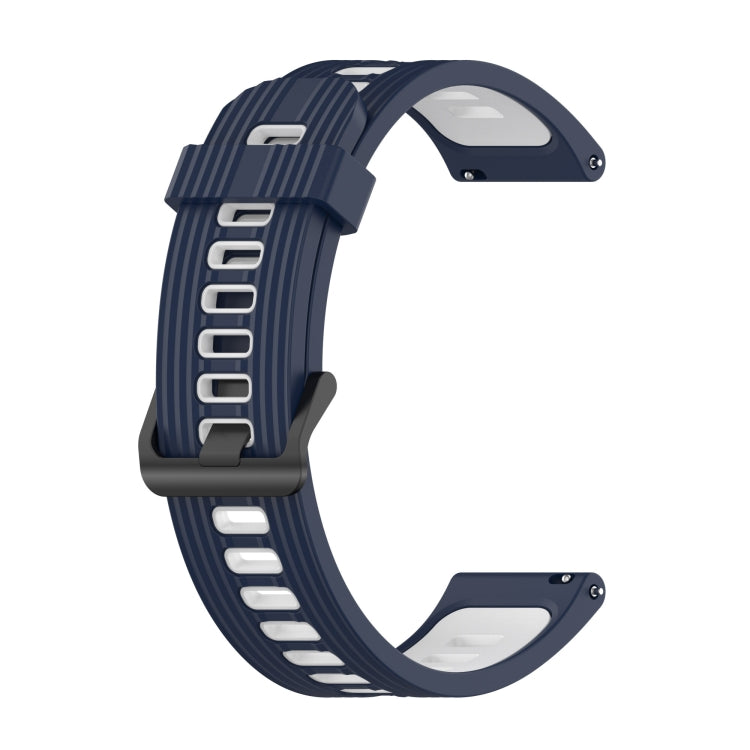 Two-color Stripe Silicone Watchband, For Amazfit GTR 3/GTR 3 Pro/GTR 2, For Huawei Watch GT3 46mm