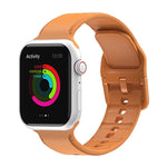 Silikon-Uhrenarmband für Apple Watch Series, 7 45mm / 6&SE&5&4 44mm / 3&2&1 42mm