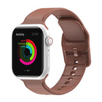 Silikon-Uhrenarmband für Apple Watch Series, 7 45mm / 6&SE&5&4 44mm / 3&2&1 42mm